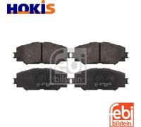 BRAKE PAD SET DISC BRAKE 16650 FOR TOYOTA URBAN/CRUISER RAV/4/III VERSO PRIUS