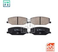 Febi Bilstein Brake Pad Set 16655 - Fits Suzuki SJ413 1.3 1984-1990 - Front Axle