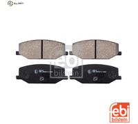 Febi Bilstein Brake Pad Set 16655 - Fits Suzuki SJ413 1.3 1984-1990 - Front Axle
