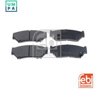 Brake Pads Set fits SUZUKI GRAND VITARA Mk1 2.0D Front 01 to 05 RHW Febi Quality