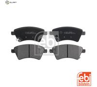Febi Bilstein Disc Brake Pad Set 16658 - Front Fits Suzuki SX4 S-CROSS 1.6 '13-'22