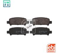 Febi Bilstein 16659 Disc Brake Brake Pad Set Fits Subaru Outback 3.0 H6 AWD