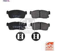 Brake Pads Set fits PERODUA MYVI 1.3 Front 06 to 11 K3-VE 04465B1110 Febi New