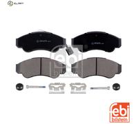 Brake Pads Set fits CITROEN RELAY 230L, 244 2.0D Front 01 to 06 425244 425245