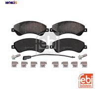 BRAKE PAD SET DISC BRAKE 16673 FOR FORD AUSTRALIA QVFA 2.2L 4cyl TRANSIT Van