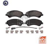 BRAKE PAD SET DISC BRAKE 16673 FOR FORD AUSTRALIA QVFA 2.2L 4cyl TRANSIT Van