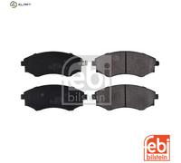 BRAKE PAD SET DISC BRAKE 16681 FOR HYUNDAI FLUIDIC/ELANTRA MATRIX SONATA/III/