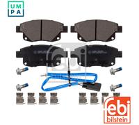 Rear Brake Pads Transit Set Kit Fits Ford 1 819 638 Febi 16701