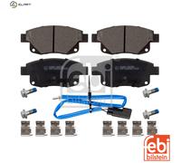 Brake Pads Set fits FORD TRANSIT TDCi 2.4D Rear 06 to 14 1371454 ME6C1J2M008AA