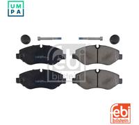 Brake Pads Set fits MERCEDES VITO W639 2.2D Front 2003 on A0044206720 Febi New