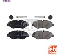 Brake Pads Set fits MERCEDES VITO W639 2.2D Front 2003 on A0044206720 Febi New