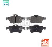febi bilstein 16718 brake pads (Set of 4) (rear axle)