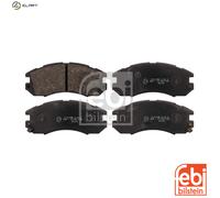 Febi 16720 Brake Pad Set Premium High Perfomance Fits Subaru Legacy 1996-1999
