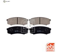 Febi Bilstein Disc Brake Pad Set 16732 - Fits Toyota Land Cruiser 3.5D 4x4