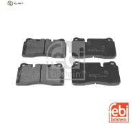 BRAKE PAD SET DISC BRAKE 16734 FOR VW SEAT LEON/ST/Van/Hatchback AUDI BPD 2.5L