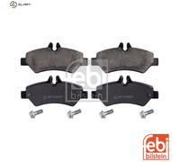 BRAKE PAD SET DISC BRAKE 16735 FOR VW CRAFTER/30-50/Platform/Chassis/Van 2.5L