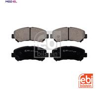 FEBI 16738 BRAKE PAD SET DISC BRAKE Front
