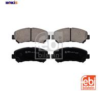 FEBI 16738 BRAKE PAD SET DISC BRAKE Front