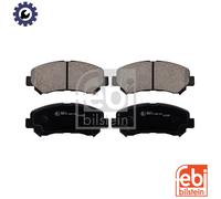 FEBI 16738 BRAKE PAD SET DISC BRAKE Front