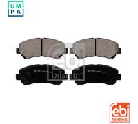 FEBI 16738 BRAKE PAD SET DISC BRAKE Front