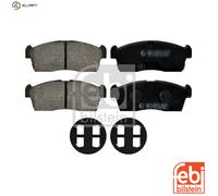 Brake Pads Set fits MITSUBISHI i HA 7 Front 06 to 13 4605A340 4605A954 4605B216