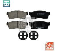 Brake Pads Set fits MITSUBISHI i HA 7 Front 06 to 13 4605A340 4605A954 4605B216