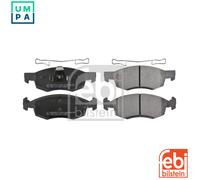 FEBI BILSTEIN Brake Pad Set 16750 - Front Disc Brake, Fits Dacia Renault Nissan