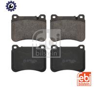 Febi 16751 Disc Brake Brake Pad Set Fits Mercedes C-Class C 180 Kompressor