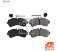 BRAKE PAD SET DISC BRAKE 16753 FOR VW CRAFTER/30-50/Van BJJ/CEBA 2.5L 5cyl