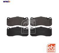 Front Brake Pads 1 Series Set Kit Fits BMW 34 11 6 786 044 Febi 16757