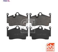 Brake pads Rear Axle 16758 FEBI BILSTEIN for PORSCHE BOXSTER CAYMAN