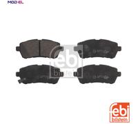 Brake Pads Set fits MAZDA 2 1.3 Front 07 to 15 DFY13328Z DFY13328ZA DFY13328ZA9C
