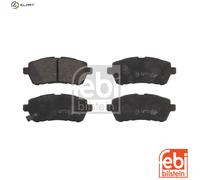 BRAKE PAD SET DISC BRAKE 16771 FOR SUZUKI SWIFT/V/III/MK/IV MAZDA DAIHATSU