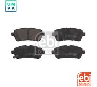 Brake pads Front Axle 16771 FEBI BILSTEIN for SUZUKI DAIHATSU MAZDA SUBARU