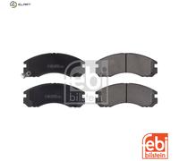 febi bilstein 16776 Brake Pad Set, 1 unit