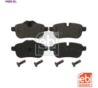 Ferdinand Bilstein Brake Pad Set 16785 for BMW Z4 E85/E89 3.0 Rear 02-16 34216788275