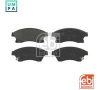 febi bilstein 16789 Brake Pad Set, 1 unit