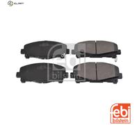 Brake Pads Set fits HONDA ACCORD CU2, CW2 2.4 Front 2008 on K24Z3 45022TL0G50