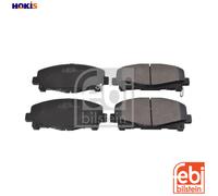 Brake Pads Set fits HONDA ACCORD CU2, CW2 2.4 Front 2008 on K24Z3 45022TL0G50