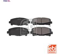 Brake Pads Set fits HONDA ACCORD CU2, CW2 2.4 Front 2008 on K24Z3 45022TL0G50