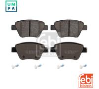 febi bilstein 16797 Brake Pad Set with bolts, 1 unit
