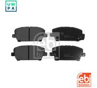 Brake Pads Set fits HONDA CIVIC Mk8 1.6 Front 05 to 12 R16A1 45022SMGE00 Febi