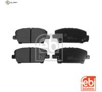 Brake Pads Set fits HONDA CIVIC Mk8 1.6 Front 05 to 12 R16A1 45022SMGE00 Febi