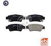 BRAKE PAD SET DISC BRAKE 16805 FOR HONDA CR-V/IV/SUV/III/Mk K24A11K24A 2.4L 4cyl