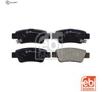 BRAKE PAD SET DISC BRAKE 16805 FOR HONDA CR-V/IV/SUV/III/Mk K24A11K24A 2.4L 4cyl