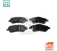 Febi Bilstein 16806 Brake Pad Set, disc brake