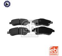 FEBI 16806 BRAKE PAD SET DISC BRAKE Front