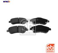 FEBI 16806 BRAKE PAD SET DISC BRAKE Front