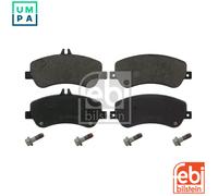 BRAKE PAD SET DISC BRAKE 16808 FOR MERCEDES-BENZ M 274.920 2.0L 4cyl GLK-CLASS