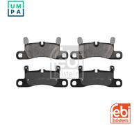 BRAKE PAD SET DISC BRAKE 16809 FOR VW PORSCHE CYJA/CGEA/CGFA/CJTA 3.0L 6cyl 4.2L